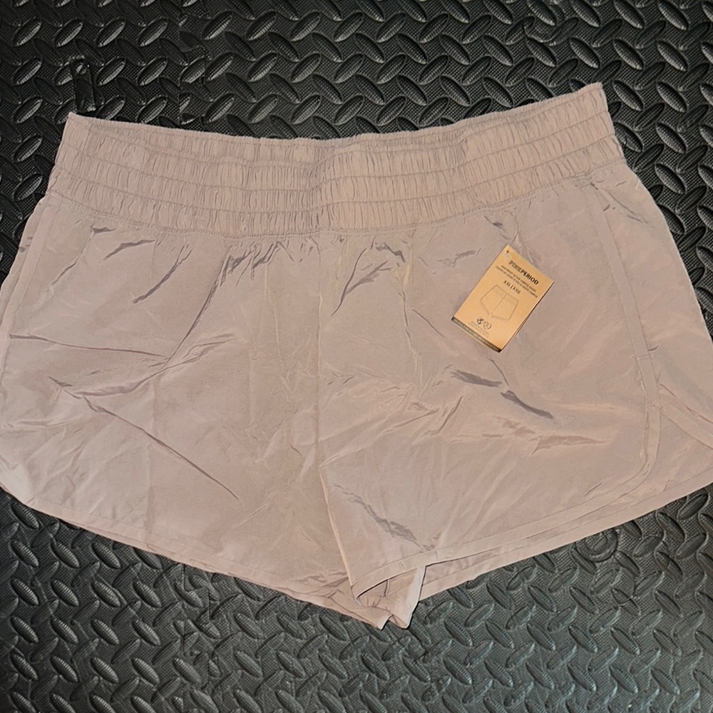 PINK Victoria's Secret Athletic Shorts in Light Gray
